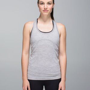 Lululemon Swiftly Tech Racerback Tank Size 4 Gray